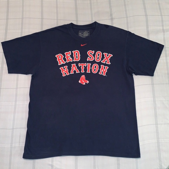 Nike Team Large Boston Red Sox Nation Standard Fit size Medium - Picture 1 of 7